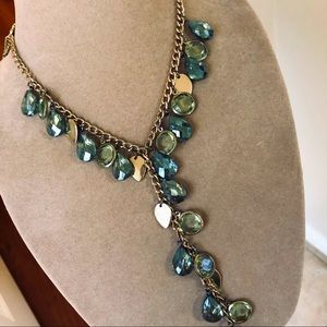 Simply Vera Wang Crystal Y Necklace